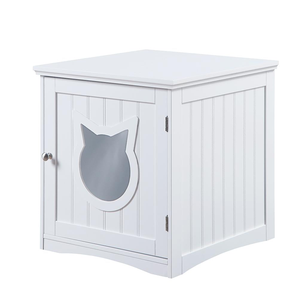 Cat House Side Table,Litter Box Enclosure